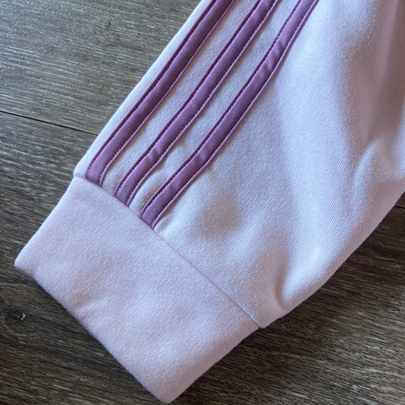 Adidas Light Pink Quarter-Zip Top - Picture 4 of 5